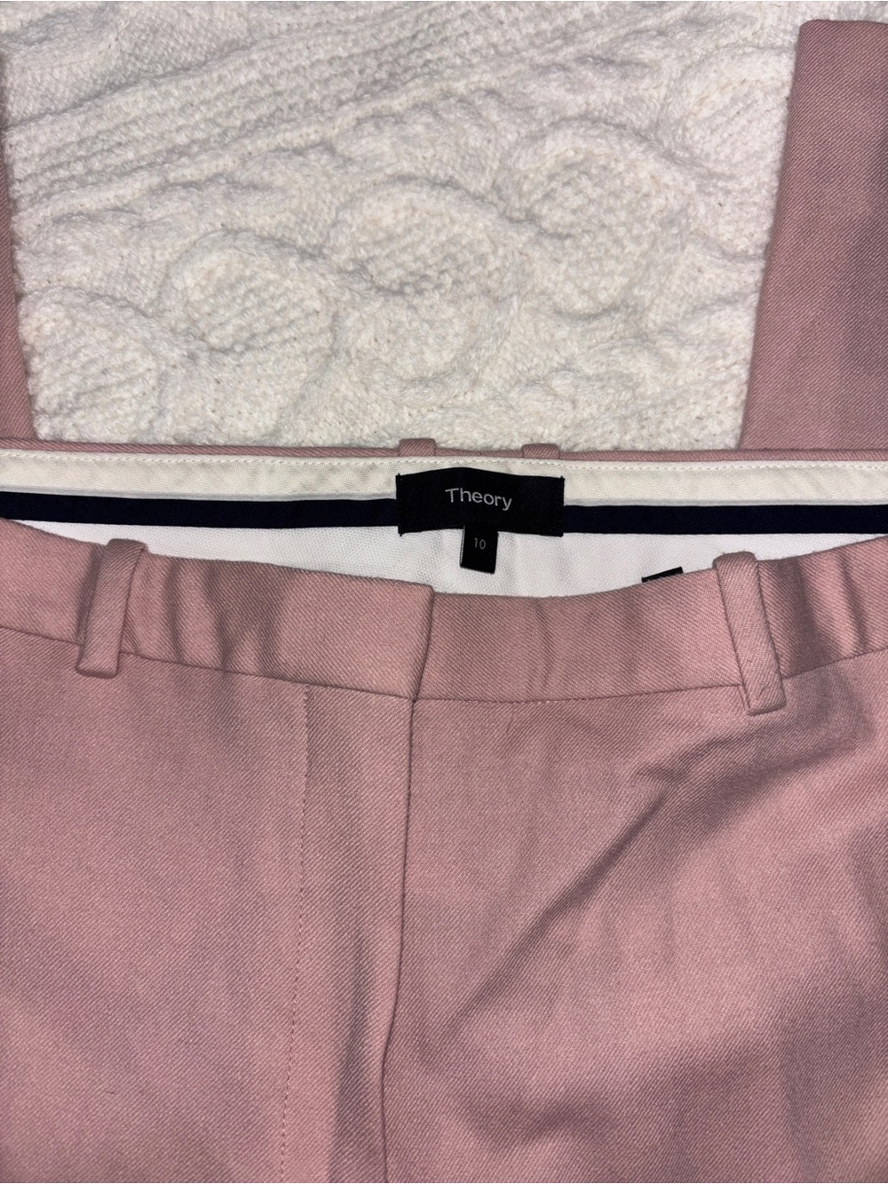 Theory Mauve Dress Pants - Picture 2 of 3